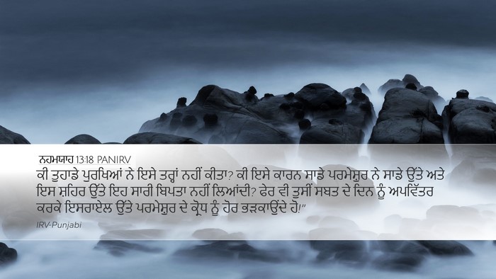ਨਹਮਯਾਹ 13:18 PANIRV Bible Verse Image