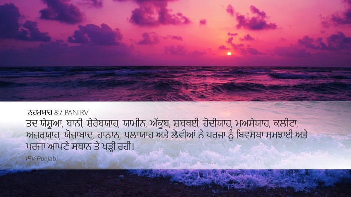 ਨਹਮਯਾਹ 8:7 PANIRV Bible Verse Image