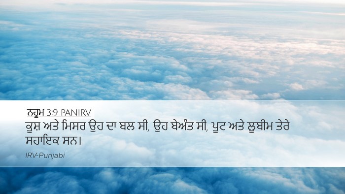 ਨਹੂਮ 3:9 PANIRV Bible Verse Image