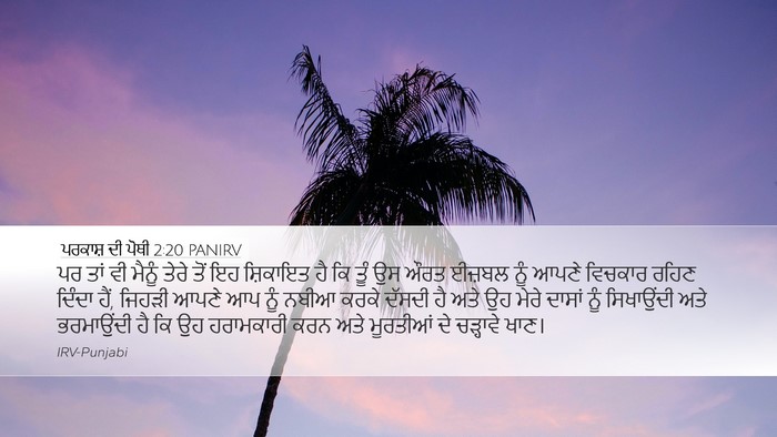 ਪਰਕਾਸ਼ ਦੀ ਪੋਥੀ 2:20 PANIRV Bible Verse Image