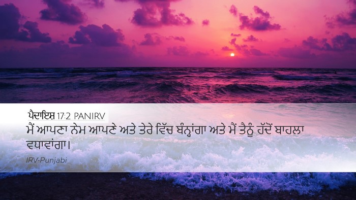 ਪੈਦਾਇਸ਼ 17:2 PANIRV Bible Verse Image