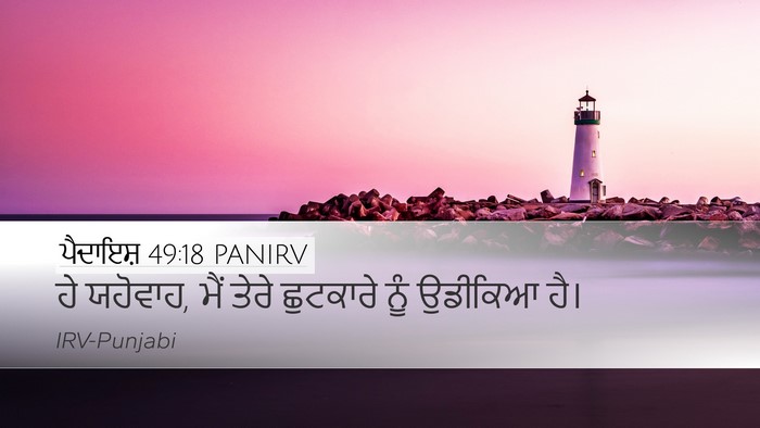 ਪੈਦਾਇਸ਼ 49:18 PANIRV Bible Verse Image