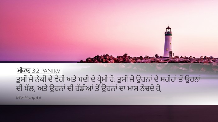ਮੀਕਾਹ 3:2 PANIRV Bible Verse Image