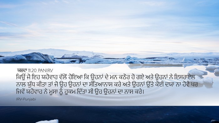 ਯਸ਼ਵਾ 11:20 PANIRV Bible Verse Image