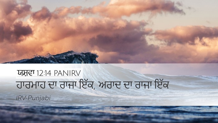ਯਸ਼ਵਾ 12:14 PANIRV Bible Verse Image