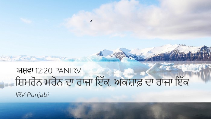 ਯਸ਼ਵਾ 12:20 PANIRV Bible Verse Image