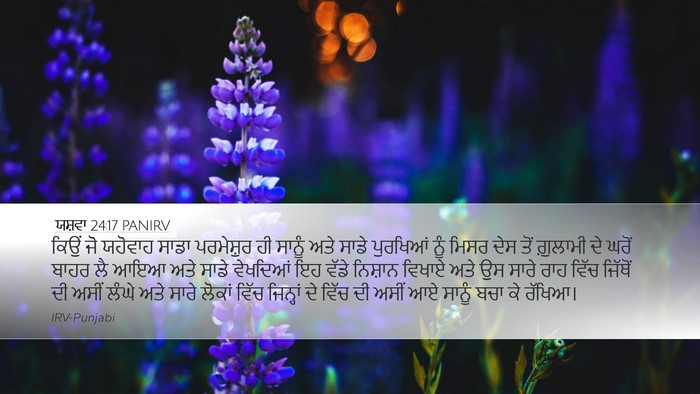 ਯਸ਼ਵਾ 24:17 PANIRV Desktop Wallpaper - ਕਿਉਂ ਜੋ ਯਹੋਵਾਹ - Desktop Bible Verse Wallpaper