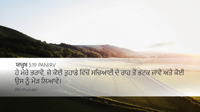 ਯਾਕੂਬ 5:19 PANIRV Bible Verse Image