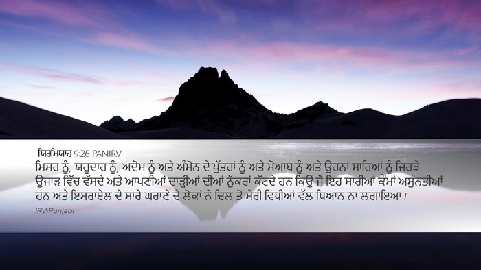 ਯਿਰਮਿਯਾਹ 9:26 PANIRV Bible Verse Image