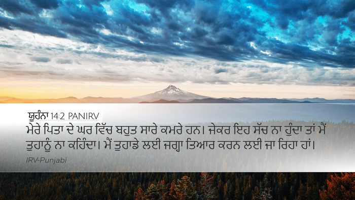 ਯੂਹੰਨਾ 14:2 PANIRV Bible Verse Image