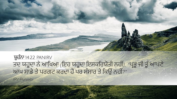 ਯੂਹੰਨਾ 14:22 PANIRV Bible Verse Image