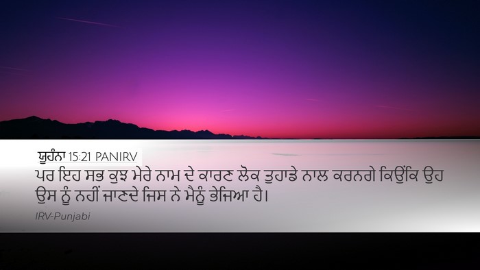 ਯੂਹੰਨਾ 15:21 PANIRV Bible Verse Image