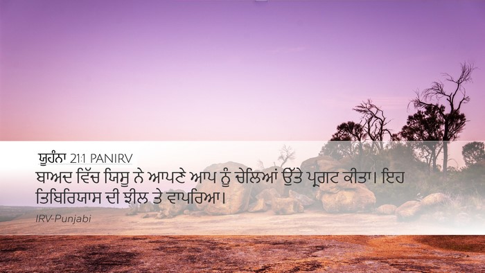 ਯੂਹੰਨਾ 21:1 PANIRV Bible Verse Image