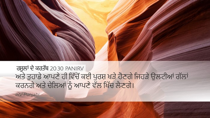 ਰਸੂਲਾਂ ਦੇ ਕਰਤੱਬ 20:30 PANIRV Bible Verse Image