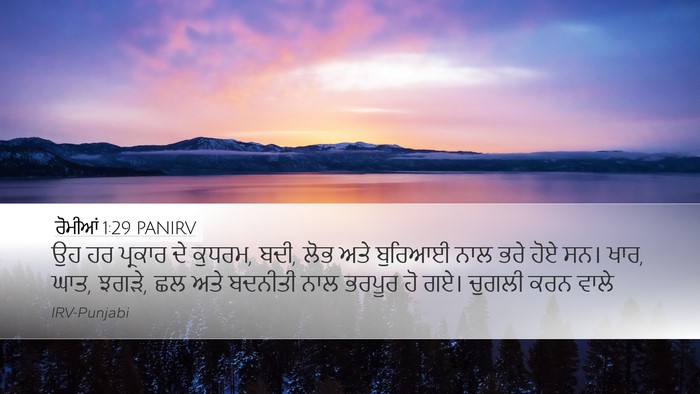 ਰੋਮੀਆਂ 1:29 PANIRV Bible Verse Image