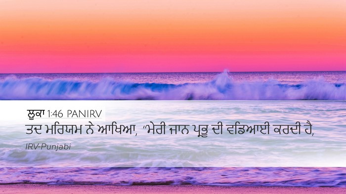 ਲੂਕਾ 1:46 PANIRV Bible Verse Image