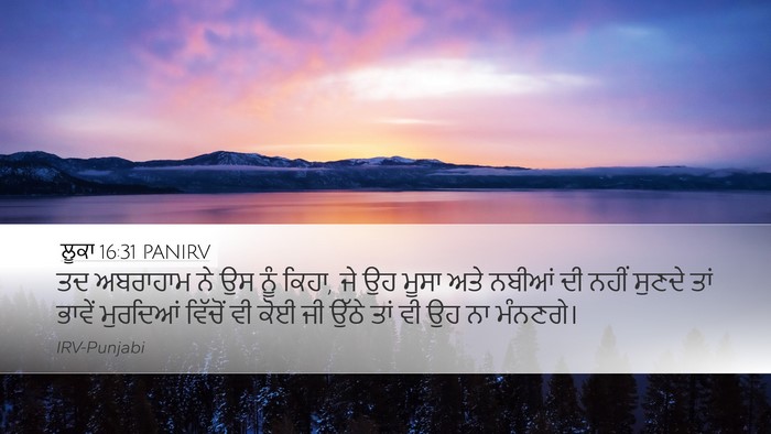 ਲੂਕਾ 16:31 PANIRV Bible Verse Image