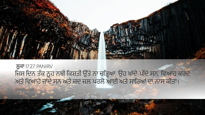 ਲੂਕਾ 17:27 PANIRV Bible Verse Image