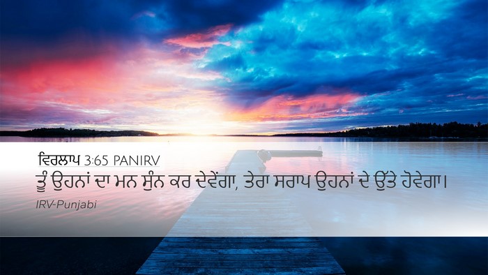 ਵਿਰਲਾਪ 3:65 PANIRV Bible Verse Image