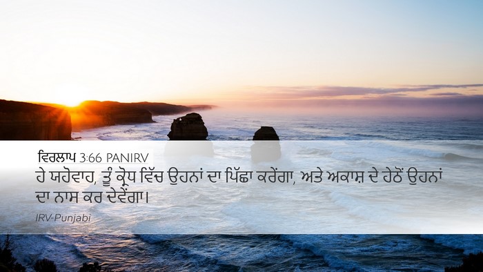 ਵਿਰਲਾਪ 3:66 PANIRV Bible Verse Image