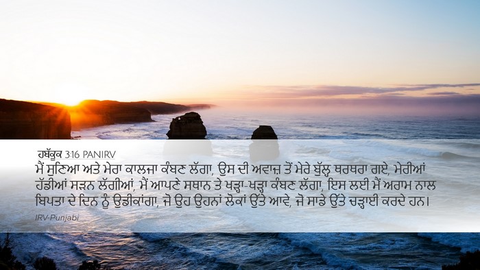 ਹਬੱਕੂਕ 3:16 PANIRV Bible Verse Image