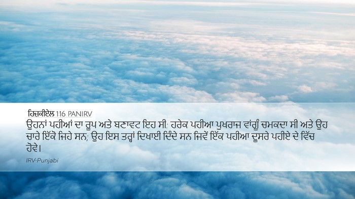 ਹਿਜ਼ਕੀਏਲ 1:16 PANIRV Bible Verse Image