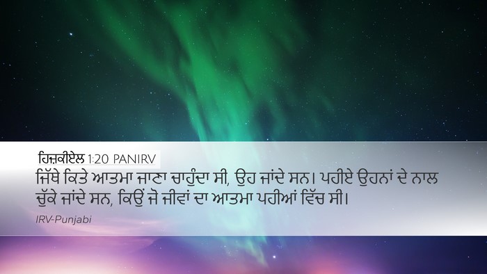 ਹਿਜ਼ਕੀਏਲ 1:20 PANIRV Bible Verse Image