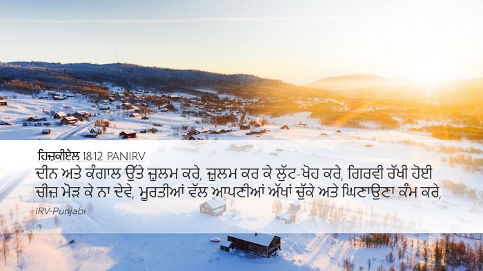 ਹਿਜ਼ਕੀਏਲ 18:12 PANIRV Bible Verse Image