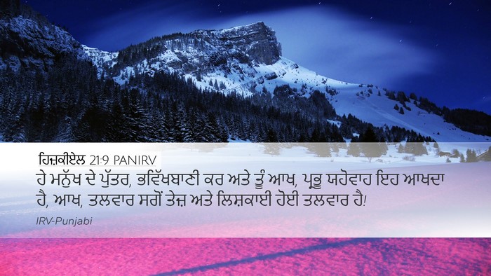ਹਿਜ਼ਕੀਏਲ 21:9 PANIRV Bible Verse Image