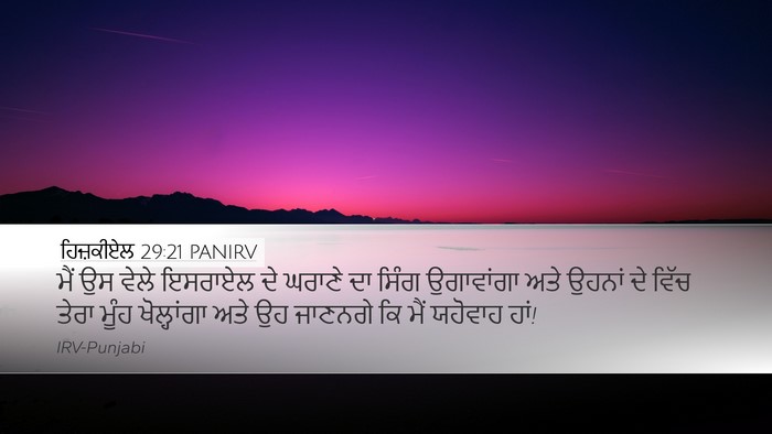 ਹਿਜ਼ਕੀਏਲ 29:21 PANIRV Bible Verse Image