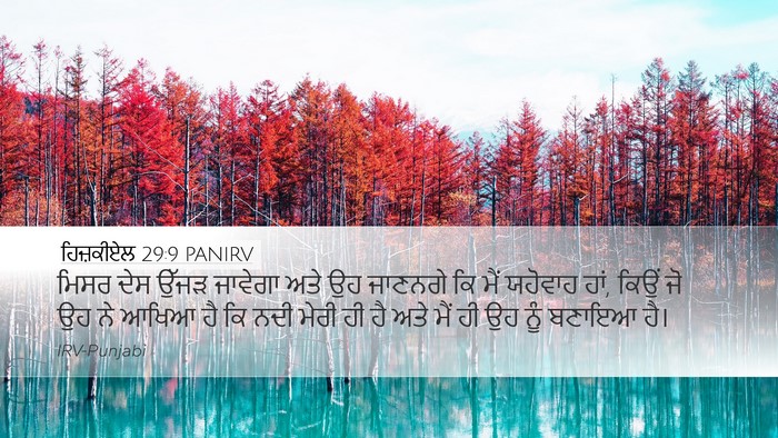 ਹਿਜ਼ਕੀਏਲ 29:9 PANIRV Bible Verse Image