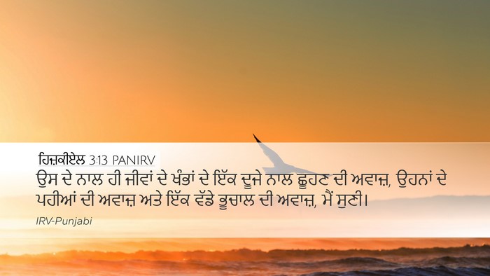 ਹਿਜ਼ਕੀਏਲ 3:13 PANIRV Bible Verse Image