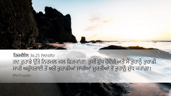 ਹਿਜ਼ਕੀਏਲ 36:25 PANIRV Bible Verse Image