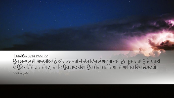 ਹਿਜ਼ਕੀਏਲ 39:14 PANIRV Bible Verse Image