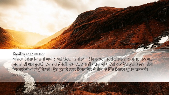 ਹਿਜ਼ਕੀਏਲ 47:22 PANIRV Bible Verse Image