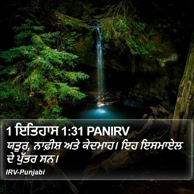 1 ਇਤਿਹਾਸ 1:31 PANIRV Bible Verse Image