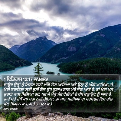 1 ਇਤਿਹਾਸ 12:17 PANIRV Bible Verse Image