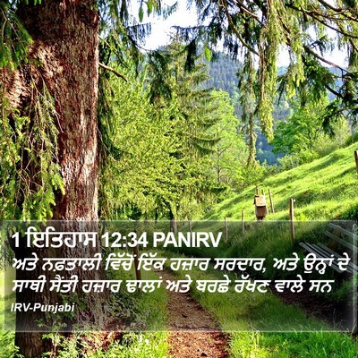 1 ਇਤਿਹਾਸ 12:34 PANIRV Bible Verse Image