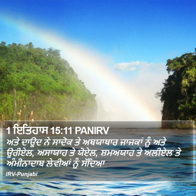 1 ਇਤਿਹਾਸ 15:11 PANIRV Bible Verse Image