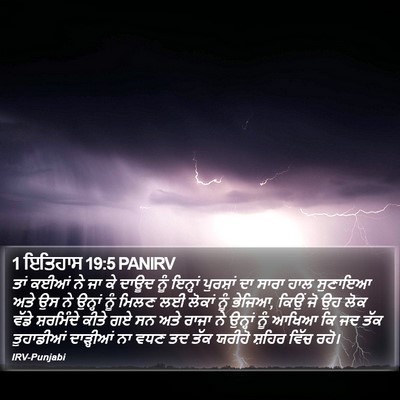 1 ਇਤਿਹਾਸ 19:5 PANIRV Bible Verse Image
