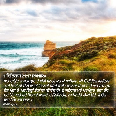 1 ਇਤਿਹਾਸ 21:17 PANIRV Bible Verse Image