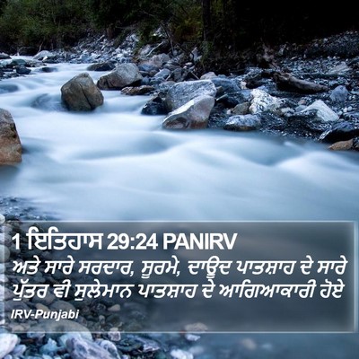 1 ਇਤਿਹਾਸ 29:24 PANIRV Bible Verse Image