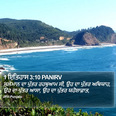 1 ਇਤਿਹਾਸ 3:10 PANIRV Bible Verse Image