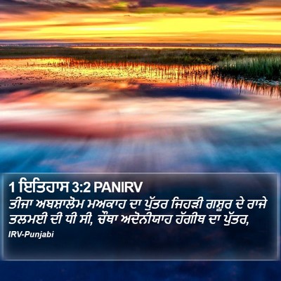 1 ਇਤਿਹਾਸ 3:2 PANIRV Bible Verse Image