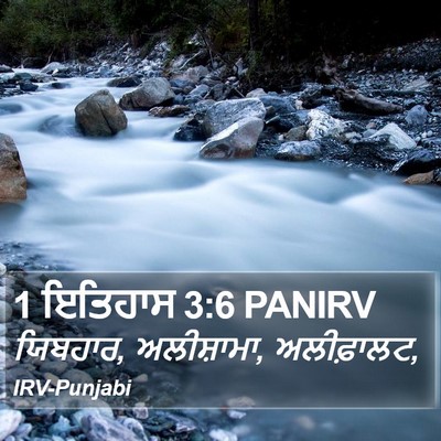 1 ਇਤਿਹਾਸ 3:6 PANIRV Bible Verse Image