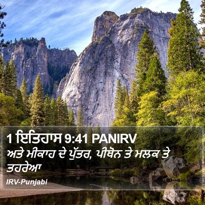 1 ਇਤਿਹਾਸ 9:41 PANIRV Bible Verse Image