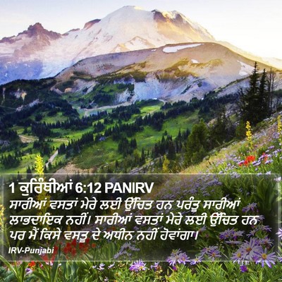 1 ਕੁਰਿੰਥੀਆਂ 6:12 PANIRV Bible Verse Image