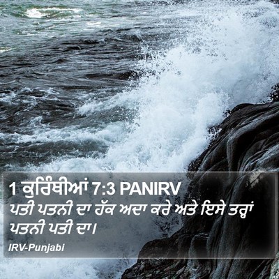 1 ਕੁਰਿੰਥੀਆਂ 7:3 PANIRV Bible Verse Image