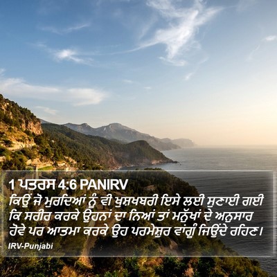 1 ਪਤਰਸ 4:6 PANIRV Bible Verse Image
