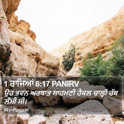 1 ਰਾਜਿਆਂ 6:17 PANIRV Bible Verse Image